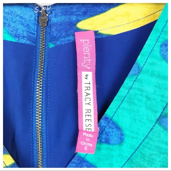 Plenty by Tracy Reese Colorful Shift Dress Size 6 - Picture 4 of 9